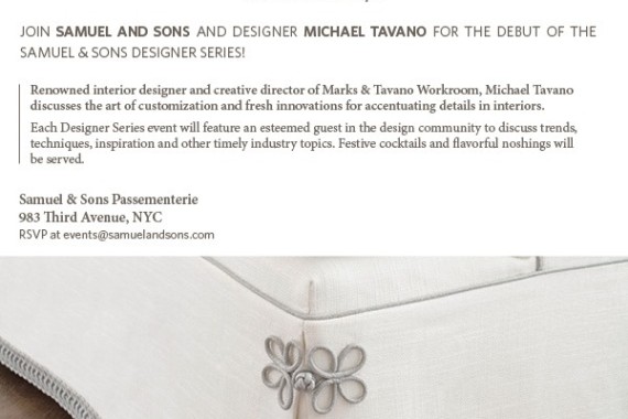 S&S Designer Series Debuts June 18th With Michael Tavano