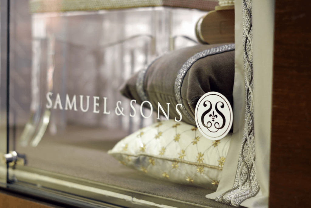 Samuel and Sons LA Showroom Window