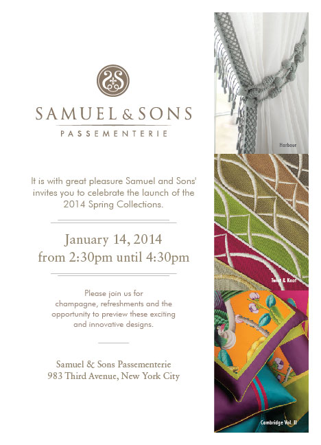 Spring 2014 Collections | Samuel and Sons