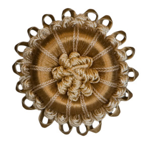 ROSETTES/TUFTS/FROGS - 2.5" NORMANDY SILK ROSETTE - 07