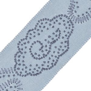 BORDERS/TAPES - CHINA CLOUD EMBROIDERED BORDER - 27