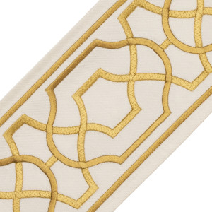 BORDERS/TAPES - MARU EMBROIDERED BORDER - 38
