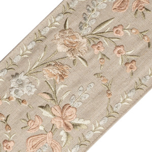 BORDERS/TAPES - ANTOINETTE EMBROIDERED BORDER - 05