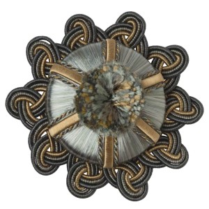 ROSETTES/TUFTS/FROGS - MARGAUX ROSETTE - 10