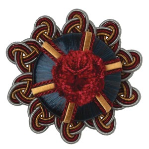 ROSETTES/TUFTS/FROGS - MARGAUX ROSETTE - 12
