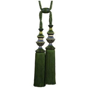 TASSEL TIEBACK - TRIANON DOUBLE TASSEL TIEBACK - 09