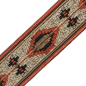 BORDERS/TAPES - SEDONA EMBROIDERED BORDER - 07