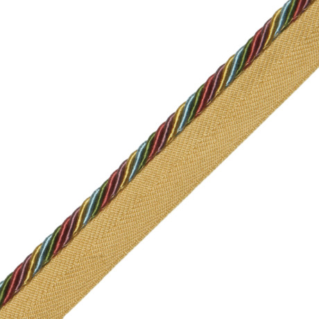 BORDERS/TAPES - 1/4" ORSAY SILK CORD WITH TAPE - 11