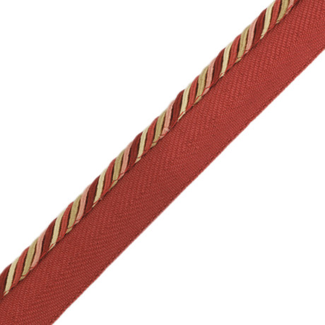 BORDERS/TAPES - 1/4" ORSAY SILK CORD WITH TAPE - 7