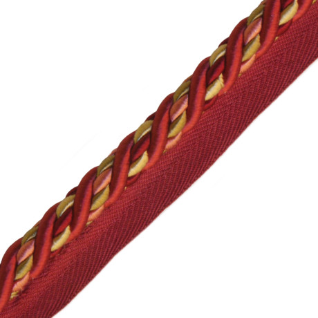 BORDERS/TAPES - 1/2" ORSAY SILK CORD WITH TAPE - 7
