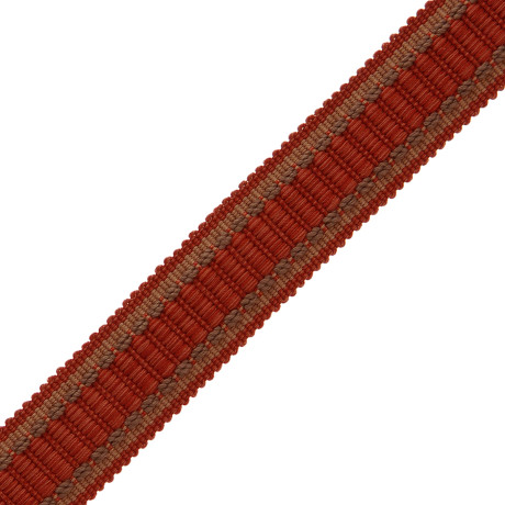 CORD WITH TAPE - 1" LANCASTER RIBBED BORDER - 18