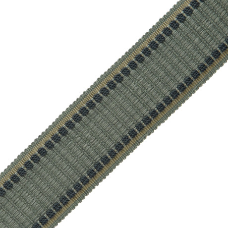 CORD WITH TAPE - 1.6" LANCASTER RIBBED BORDER - 09