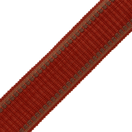 CORD WITH TAPE - 1.6" LANCASTER RIBBED BORDER - 18