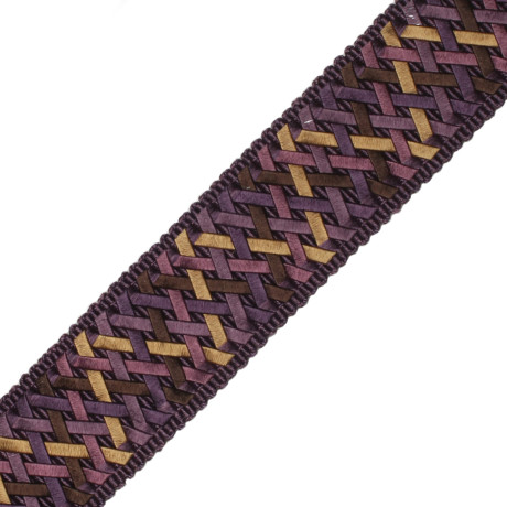 BORDERS/TAPES - 1.4" NORMANDY HANDWOVEN BORDER - 13