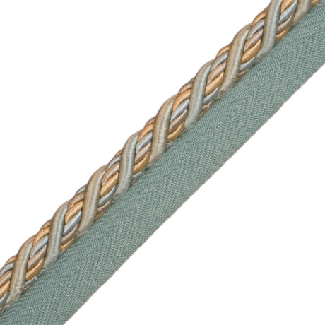 BORDERS/TAPES - 1/2" NORMANDY SILK CORD WITH TAPE - 01