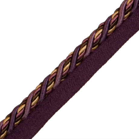 BORDERS/TAPES - 1/2" NORMANDY SILK CORD WITH TAPE - 13