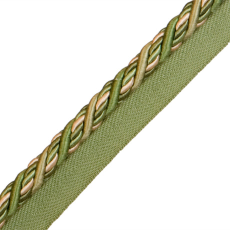 BORDERS/TAPES - 1/2" NORMANDY SILK CORD WITH TAPE - 16