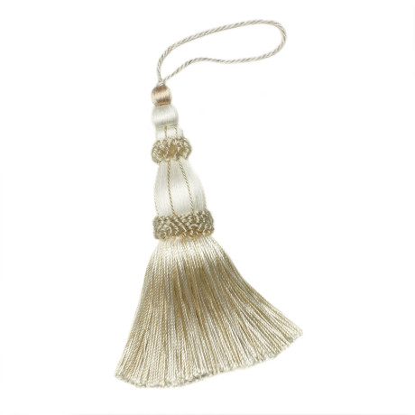 CORD WITH TAPE - 5.5" NORMANDY KEY TASSEL - 02