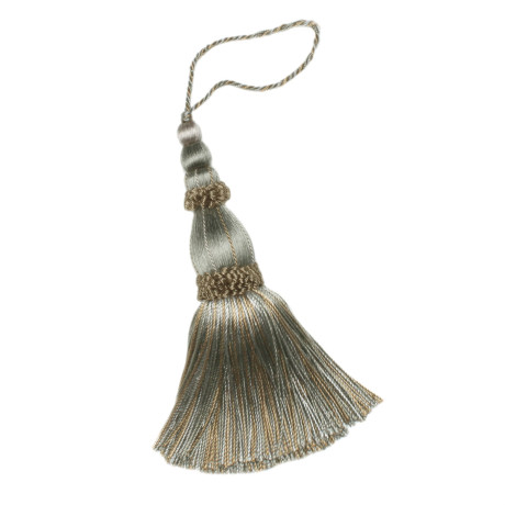 CORD WITH TAPE - 5.5" NORMANDY KEY TASSEL - 04