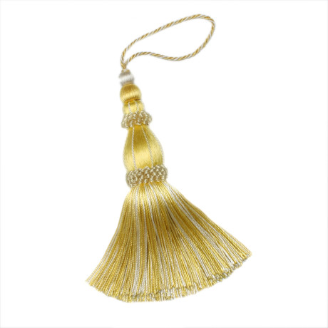 CORD WITH TAPE - 5.5" NORMANDY KEY TASSEL - 06