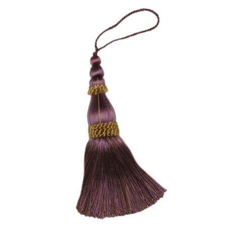 CORD WITH TAPE - 5.5" NORMANDY KEY TASSEL - 13