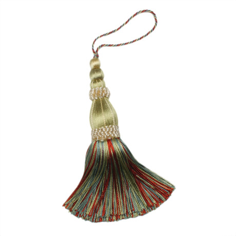 CORD WITH TAPE - 5.5" NORMANDY KEY TASSEL - 19