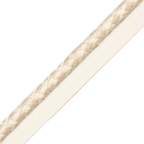 GIMPS/BRAIDS - 3/8" GRESHAM WOVEN CORD WITH TAPE - 01