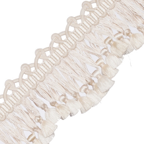 CORD WITH TAPE - PALAIS SCALLOPED TASSEL FRINGE - 01