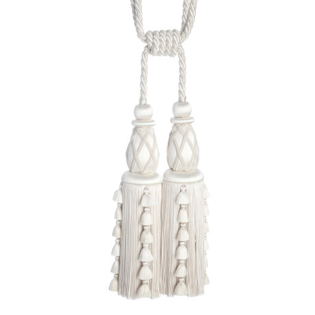 CORD WITH TAPE - PALAIS DOUBLE TASSEL TIEBACK - 01
