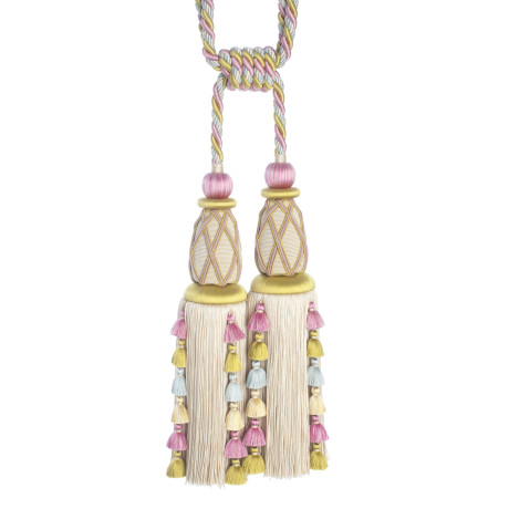 CORD WITH TAPE - PALAIS DOUBLE TASSEL TIEBACK - 04