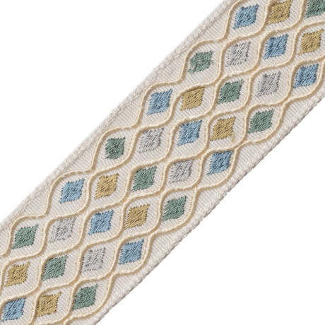 CORD WITH TAPE - ELSA EMBROIDERED BORDER - 03