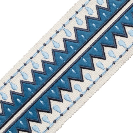 CORD WITH TAPE - UXMAL APPLIQUÉ BORDER - 12
