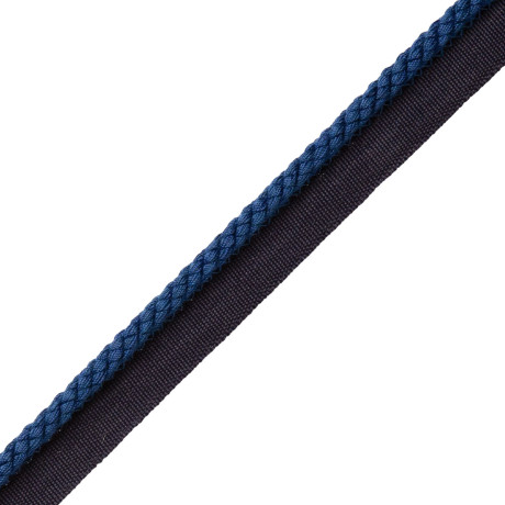 BORDERS/TAPES - 1/4" 6 MM CAMBRIDGE CORD WITH TAPE - 185