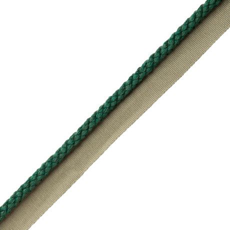 BORDERS/TAPES - 1/4" 6 MM CAMBRIDGE CORD WITH TAPE - 190