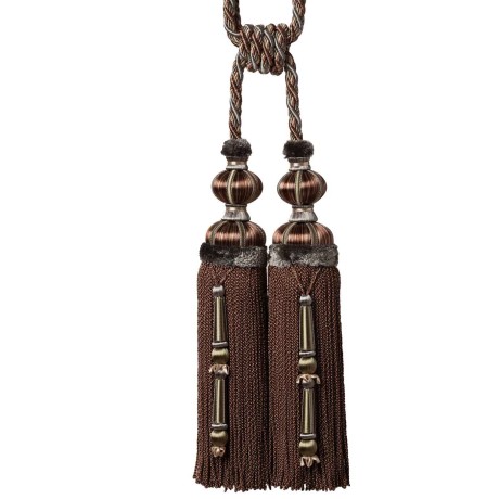 CORD WITH TAPE - MARGAUX DOUBLE TASSEL TIEBACK - 09