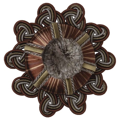 CORD WITH TAPE - MARGAUX ROSETTE - 09