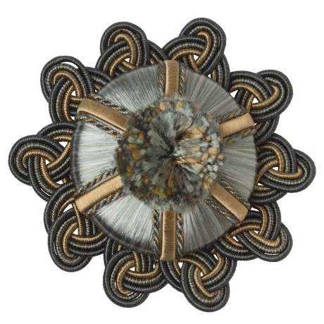CORD WITH TAPE - MARGAUX ROSETTE - 10