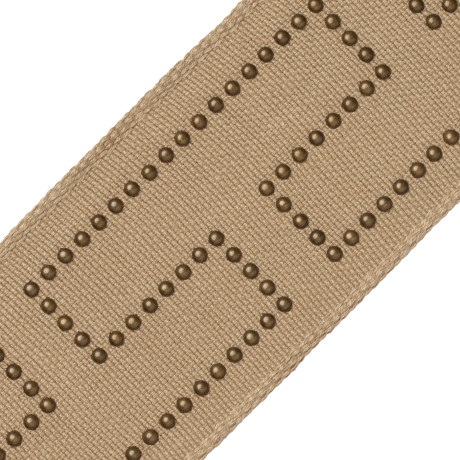CORD WITH TAPE - PERCHERON STUDDED BORDER - 06