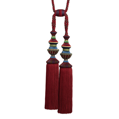 KEY TASSEL - TRIANON DOUBLE TASSEL TIEBACK - 07