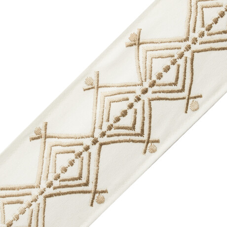 CORD WITH TAPE - CHIMAYO EMBROIDERED BORDER - 01