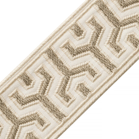 CORD WITH TAPE - OTERO EMBROIDERED BORDER - 01