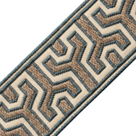 CORD WITH TAPE - OTERO EMBROIDERED BORDER - 02