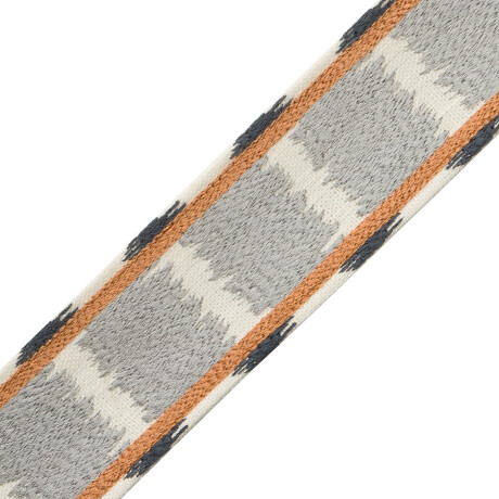 CORD WITH TAPE - TAOS EMBROIDERED BORDER - 02