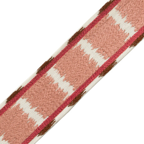 CORD WITH TAPE - TAOS EMBROIDERED BORDER - 04