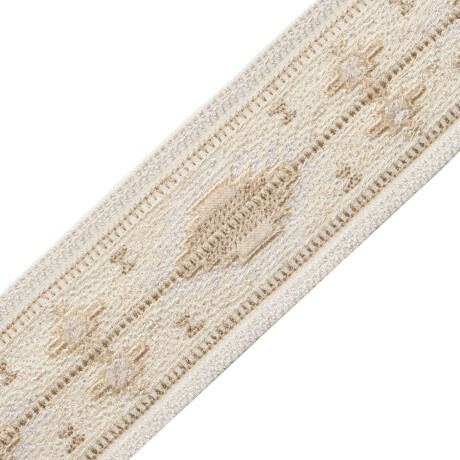 CORD WITH TAPE - SEDONA EMBROIDERED BORDER - 01