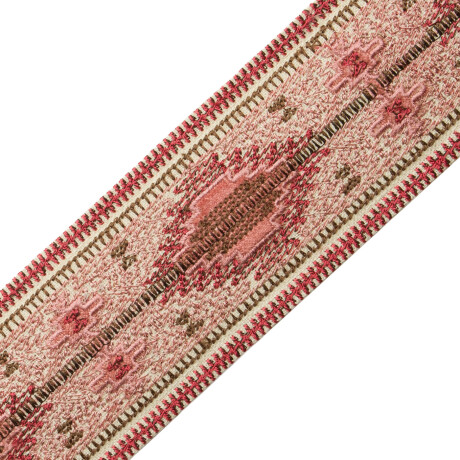 CORD WITH TAPE - SEDONA EMBROIDERED BORDER - 04