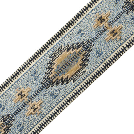 CORD WITH TAPE - SEDONA EMBROIDERED BORDER - 06