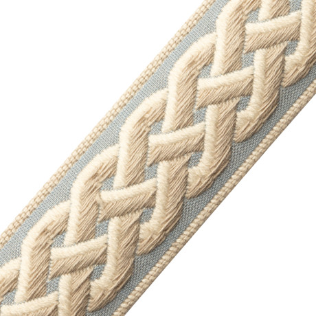 CORD WITH TAPE - DORSET BRAIDED BORDER - 06