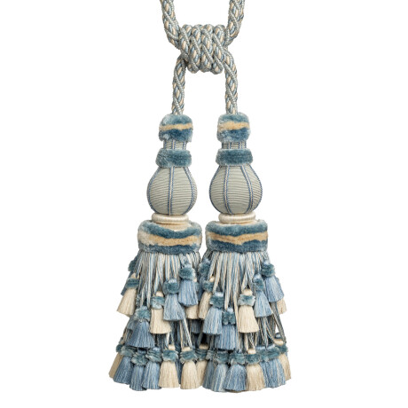 BRUSH FRINGE - BAGATELLE DOUBLE TASSEL TIEBACK - 06