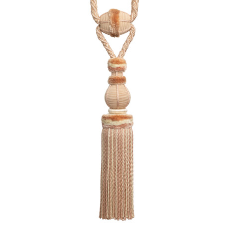 BRUSH FRINGE - BAGATELLE SINGLE TASSEL TIEBACK - 02